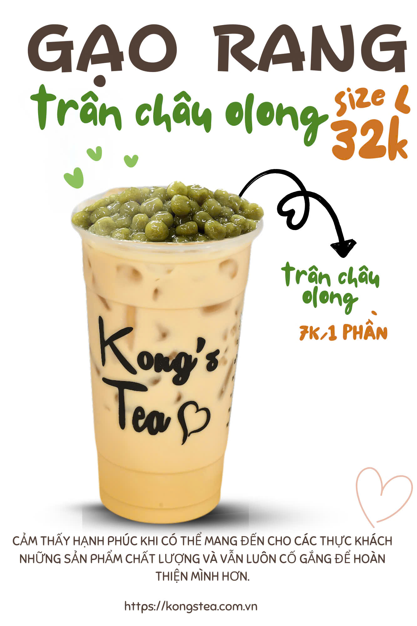 Gạo Rang Trân Châu Olong