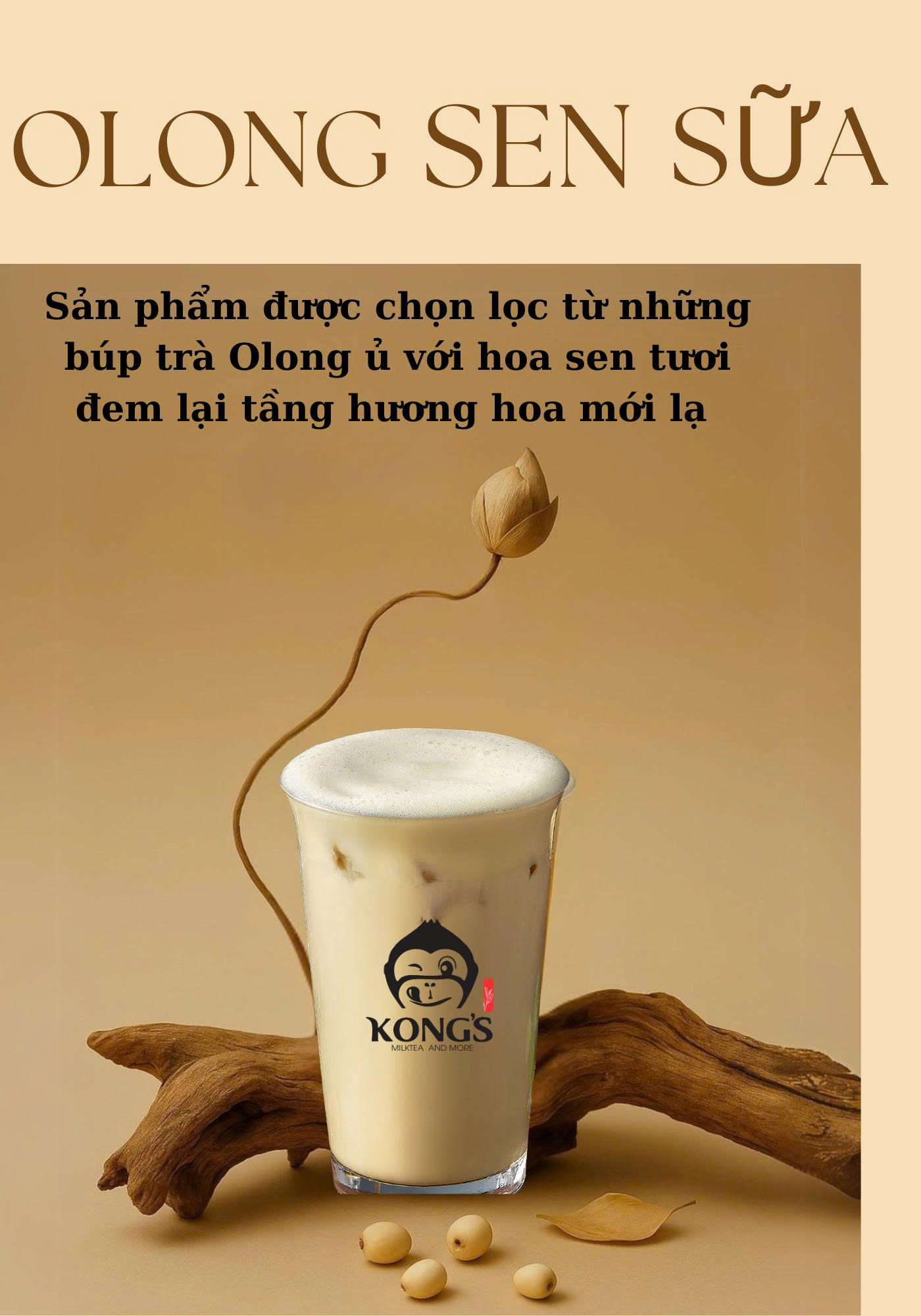 Ô Long Sen Sữa
