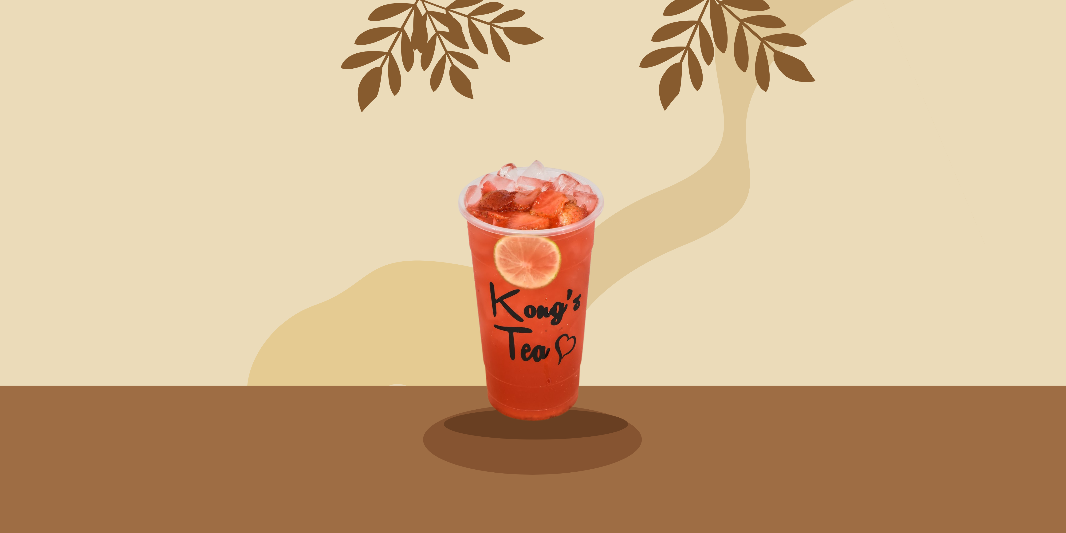 Trà trái cây dâu tây